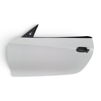 2003-2008 BMW Z4 Front Left/Driver Side Door Assembly White, 41-51-7-201-637, F027, OEM, 2003, 2004, 2005, 2006, 2007, 2008
