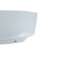 2003-2008 BMW Z4 Trunk Decklid Luggage Lid White, 41-62-7-068-277, F027, OEM, 2003, 2004, 2005, 2006, 2007, 2008