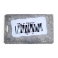 2003-2005 BMW Z4 Complete Air Cleaner Cover Case Box, 13-71-7-514-876, F027, OEM, 2003, 2004, 2005