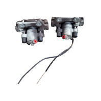 2003-2008 BMW Z4 Rear Right/Left Brake Caliper Set, 34-21-6-758-127, 34-21-6-758-128, F027, OEM, 2003, 2004, 2005, 2006, 2007, 2008