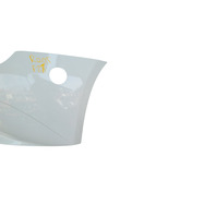 2003-2005 BMW Z4 Rear Bumper Face Cover Upper/Lower White, 51-12-7-055-468, F027, OEM, 2003, 2004, 2005