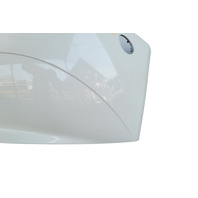 2003-2005 BMW Z4 Rear Bumper Face Cover Upper/Lower White, 51-12-7-055-468, F027, OEM, 2003, 2004, 2005