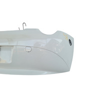 2003-2005 BMW Z4 Rear Bumper Face Cover Upper/Lower White, 51-12-7-055-468, F027, OEM, 2003, 2004, 2005