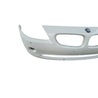 2003-2005 BMW Z4 Front Bumper Face Cover Upper/Lower White, 51-11-7-188-347, F027, OEM, 2003, 2004, 2005
