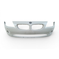 2003-2005 BMW Z4 Front Bumper Face Cover Upper/Lower White, 51-11-7-188-347, F027, OEM, 2003, 2004, 2005
