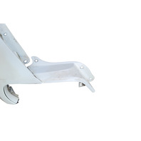 2003-2008 BMW Z4 Rear Left Fender Quarter Panel White, 41-35-7-151-639, F027, OEM, 2003, 2004, 2005, 2006, 2007, 2008
