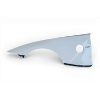 2003-2008 BMW Z4 Front Left Fender Panel White, 41-35-7-053-327, F027, OEM, 2003, 2004, 2005, 2006, 2007, 2008