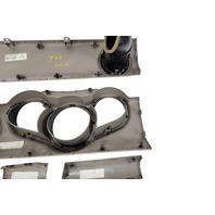 2007-2011 Honda Element Instrument Speedometer Bezel Panel Trim Titanium Set(5), 77105-SCV-A01ZE, F028, OEM, 2007, 2008, 2009, 2010, 2011