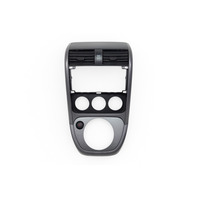2007-2011 Honda Element Center Dash AC Vent Panel Radio Bezel 77252-SCV-A04ZA, F028, OEM, 2007, 2008, 2009, 2010, 2011