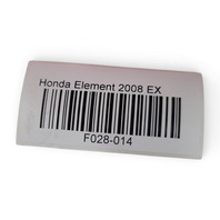 2003-2008 Honda Element Tail Light Lamp, Right Side 33501-SCV-A01, F028, OEM, 2003, 2004, 2005, 2006, 2007, 2008