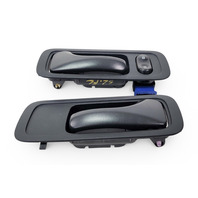 2003-2010 Honda Element Interior Door Handle Front Right/Left Black Set, 72120-SCV-A01ZA, 72165-SCV-A01ZA, F028, OEM, 2003, 2004, 2005, 2006, 2007, 2008, 2009, 2010