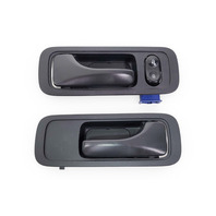 2003-2010 Honda Element Interior Door Handle Front Right/Left Black Set, 72120-SCV-A01ZA, 72165-SCV-A01ZA, F028, OEM, 2003, 2004, 2005, 2006, 2007, 2008, 2009, 2010