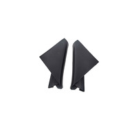2003-2011 Honda Element Front Door Sash Corner Garnish Cover Left/Right Set 72480-SCV-A00ZA, F028, OEM, 2003, 2004, 2005, 2006, 2007, 2008, 2009, 2010, 2011