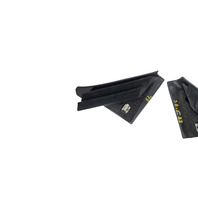 2003-2011 Honda Element Front Door Sash Corner Garnish Cover Left/Right Set 72480-SCV-A00ZA, F028, OEM, 2003, 2004, 2005, 2006, 2007, 2008, 2009, 2010, 2011