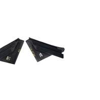 2003-2011 Honda Element Front Door Sash Corner Garnish Cover Left/Right Set 72480-SCV-A00ZA, F028, OEM, 2003, 2004, 2005, 2006, 2007, 2008, 2009, 2010, 2011