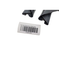 2003-2011 Honda Element Front Door Sash Corner Garnish Cover Left/Right Set 72480-SCV-A00ZA, F028, OEM, 2003, 2004, 2005, 2006, 2007, 2008, 2009, 2010, 2011