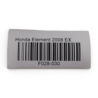 2003-2008 Honda Element Parking Emergency Brake E-Brake, Black 47105-SCV-A01ZA, F028, OEM, 2003, 2004, 2005, 2006, 2007, 2008