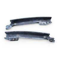 2003-2008 Honda Element Bracket Headlight Bumper Beam Right/Left Set, 71143-SCV-A00, F028, OEM, 2003, 2004, 2005, 2006, 2007, 2008