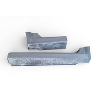 2006-2008 Honda Element Rocker Panel Molding Right/Passenger Front/Rear Black 71900-SCV-A01ZB, F028, OEM, 2006, 2007, 2008