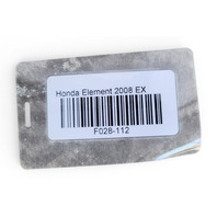 2006-2008 Honda Element Rear Quarter Cladding Right/Passenger Galaxy Grey, 74410-SCV-A20ZG, F028, OEM, 2006, 2007, 2008