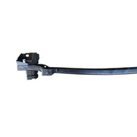 2003-2008 Honda Element Front Bumper Reinforcement Bar Beam Black, 71130-SCV-A00ZZ, F028, OEM, 2003, 2004, 2005, 2006, 2007, 2008