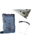 2003-2011 Honda Element Battery Box Tray and Mounting Hardware Set(4) 31521-S5A-000, F028, OEM, 2003, 2004, 2005, 2006, 2007, 2008, 2009, 2010, 2011