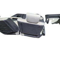 2007-2008 Honda Element Front/Rear Right/Left Seat, Door Panel, Trim Titanium Set(8), F028, OEM, 2007, 2008