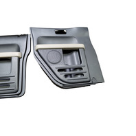 2007-2008 Honda Element Front/Rear Right/Left Seat, Door Panel, Trim Titanium Set(8), F028, OEM, 2007, 2008