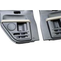 2007-2008 Honda Element Front/Rear Right/Left Seat, Door Panel, Trim Titanium Set(8), F028, OEM, 2007, 2008