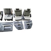 2007-2008 Honda Element Front/Rear Right/Left Seat, Door Panel, Trim Titanium Set(8), F028, OEM, 2007, 2008