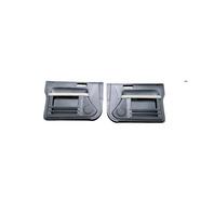 2007-2008 Honda Element Front/Rear Right/Left Seat, Door Panel, Trim Titanium Set(8), F028, OEM, 2007, 2008