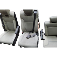 2007-2008 Honda Element Front/Rear Right/Left Seat, Door Panel, Trim Titanium Set(8), F028, OEM, 2007, 2008