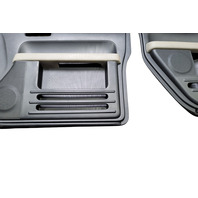 2007-2008 Honda Element Front/Rear Right/Left Seat, Door Panel, Trim Titanium Set(8), F028, OEM, 2007, 2008