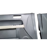 2007-2008 Honda Element Front/Rear Right/Left Seat, Door Panel, Trim Titanium Set(8), F028, OEM, 2007, 2008