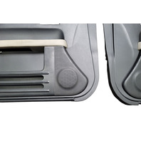 2007-2008 Honda Element Front/Rear Right/Left Seat, Door Panel, Trim Titanium Set(8), F028, OEM, 2007, 2008
