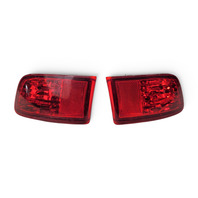 2003-2009 Toyota 4Runner Rear Right/Left Bumper Reflector Marker Set, 81590-60141, 81580-60111, F029, OEM, 2003, 2004, 2005, 2006, 2007, 2008, 2009