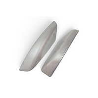 2003-2009 Toyota 4Runner Front Right/Left Roof Rack Leg Cover Silver Metallic, 63492-35010, F029, OEM, 2003. 2004, 2005, 2006, 2007, 2008, 2009