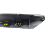 2003-2009 Toyota 4Runner Front Right/Left Roof Rack Leg Cover Silver Metallic, 63492-35010, F029, OEM, 2003. 2004, 2005, 2006, 2007, 2008, 2009