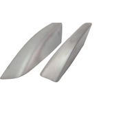 2003-2009 Toyota 4Runner Front Right/Left Roof Rack Leg Cover Silver Metallic, 63492-35010, F029, OEM, 2003. 2004, 2005, 2006, 2007, 2008, 2009