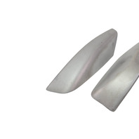 2003-2009 Toyota 4Runner Front Right/Left Roof Rack Leg Cover Silver Metallic, 63492-35010, F029, OEM, 2003. 2004, 2005, 2006, 2007, 2008, 2009
