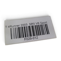 2003-2009 Toyota 4Runner SR5 Side View Mirror Right/Left Silver Metallic Set, 87940-35630-B0, 87910-35630-B0, F029, OEM, 2003, 2004, 2005, 2006, 2007, 2008, 2009