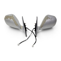2003-2009 Toyota 4Runner SR5 Side View Mirror Right/Left Silver Metallic Set, 87940-35630-B0, 87910-35630-B0, F029, OEM, 2003, 2004, 2005, 2006, 2007, 2008, 2009