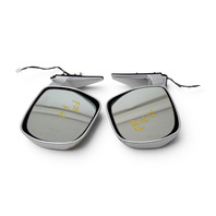2003-2009 Toyota 4Runner SR5 Side View Mirror Right/Left Silver Metallic Set, 87940-35630-B0, 87910-35630-B0, F029, OEM, 2003, 2004, 2005, 2006, 2007, 2008, 2009
