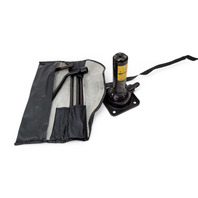 2003-2005 Toyota 4Runner Jack Spare Tool Holder Bag Pouch w/Tools 09111-35180, F029, OEM, 2003, 2004, 2005