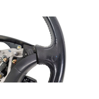 2003-2005 Toyota 4Runner Wheel Black Leather 45100-58010-B0, F029, OEM, 2003, 2004, 2005,