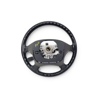 2003-2005 Toyota 4Runner Wheel Black Leather 45100-58010-B0, F029, OEM, 2003, 2004, 2005,