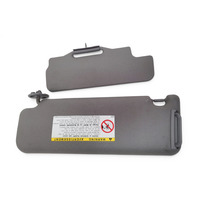 2003-2005 Toyota 4Runner Sunvisor Sun Visor, Secondary Gray Right Set (2), 74310-35670-B0, F029, OEM, 2003, 2004, 2005