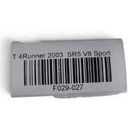 2003-2009 Toyota 4Runner SR5 Center Console Arm Rest 58905-35091-B0, F029, OEM, 2003, 2004, 2005, 2006, 2007, 2008, 2009