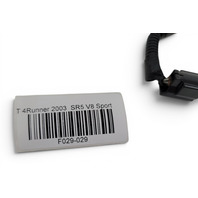 2003-2005 Toyota 4Runner Seat Belt Buckle, Front Left/Driver Black, 73230-35830-B1, F029, OEM, 2003, 2004, 2005