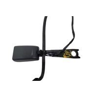 2003-2005 Toyota 4Runner Seat Belt Buckle, Front Left/Driver Black, 73230-35830-B1, F029, OEM, 2003, 2004, 2005